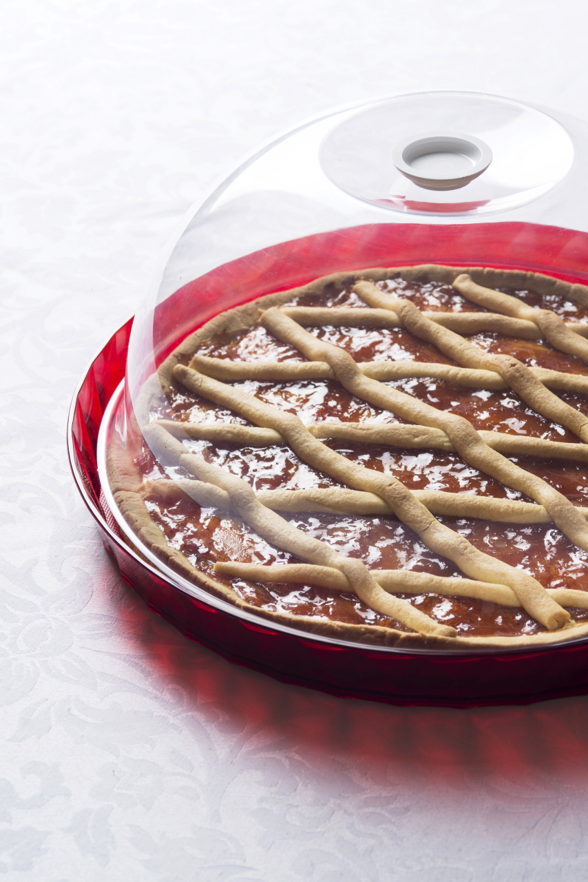 Platou de tort cu capac ø36xh16,5 cm - DIAMOND [5]