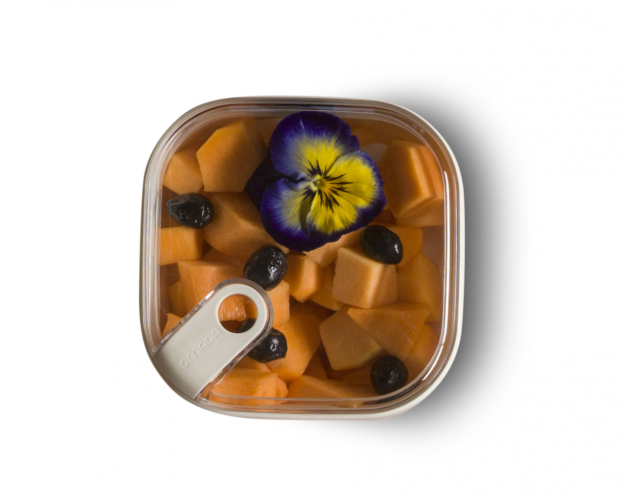 PULL BOX Cutie alim patrata mica 12x12x7,2 cm 0,425 L - PULL BOX [3]