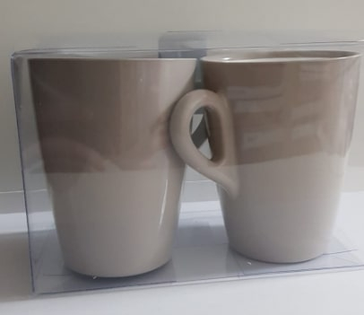 Set 2 cani 11,8x8,5xH11 cm  30cl fiecare - Eat Pop [3]