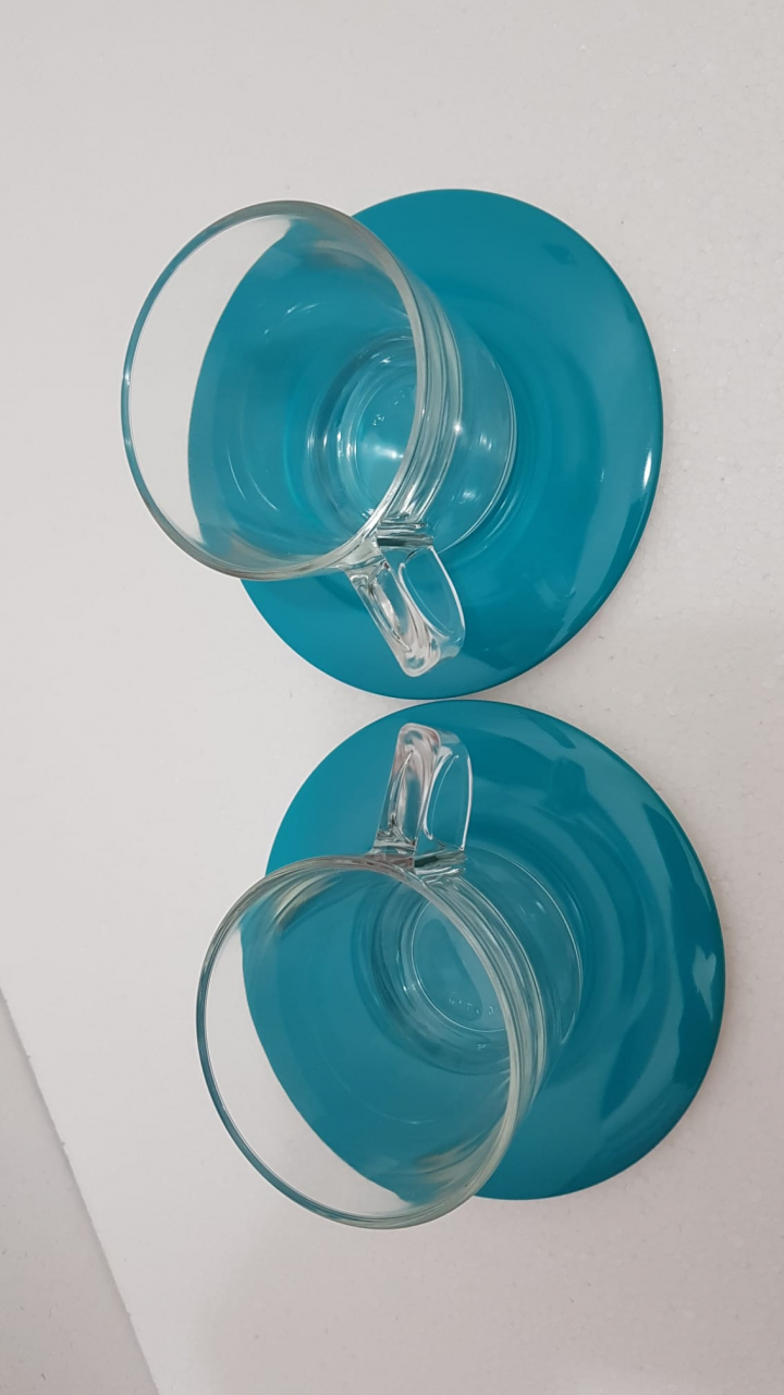 Set 2 cani de ceai 15x15xH10cm  35cl fiecare - Eat Pop [2]