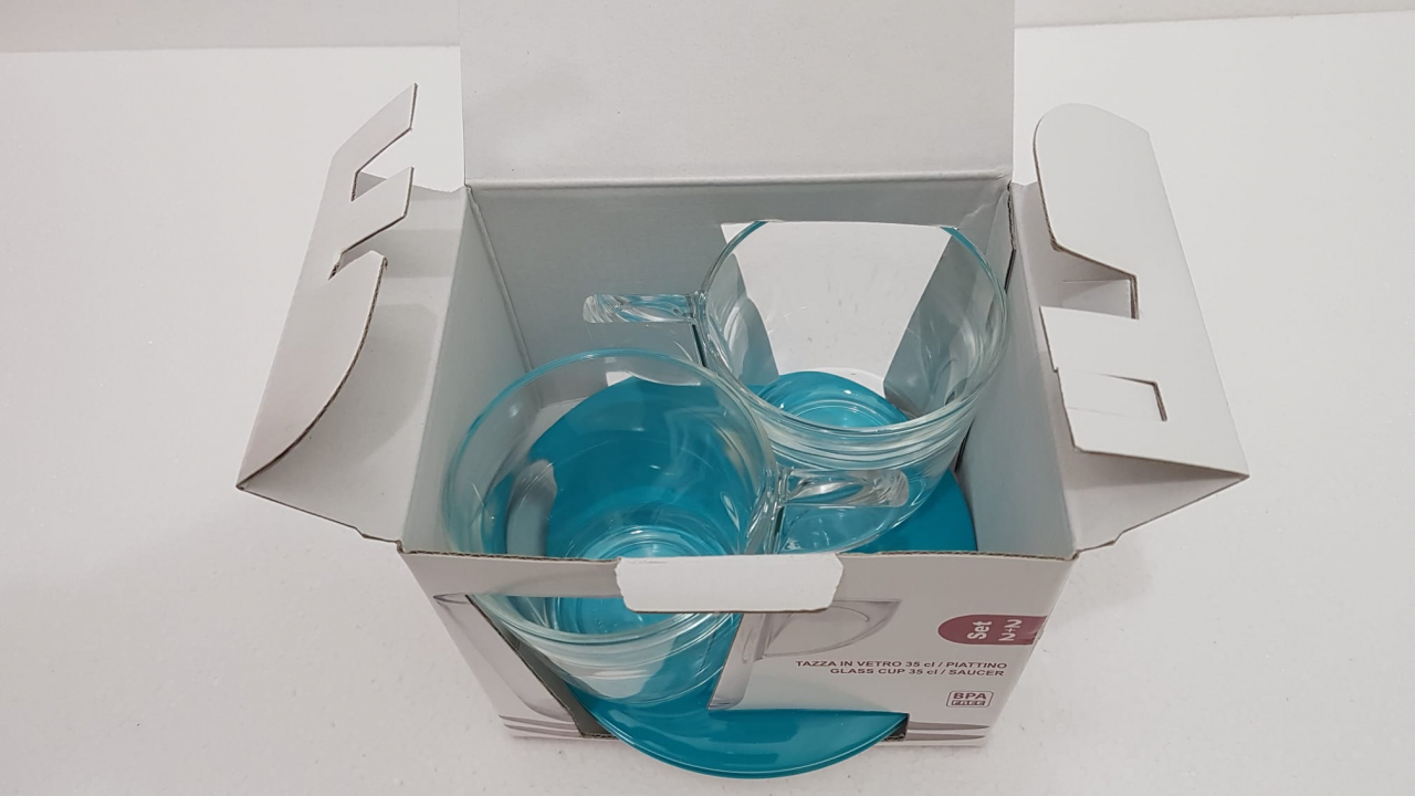 Set 2 cani de ceai 15x15xH10cm  35cl fiecare - Eat Pop [5]