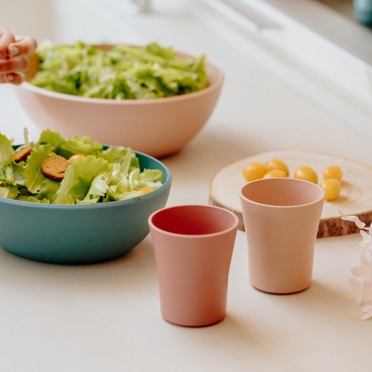 Set 2 pahare 8,6x8,6x14,4 cm  0,44 L - ReAMO [6]