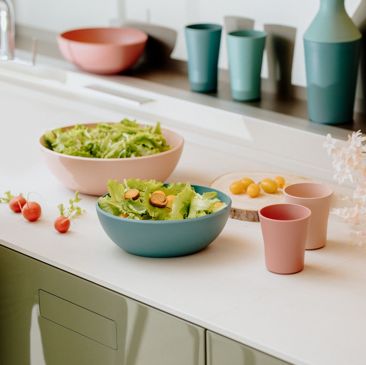 Set 2 pahare 8,6x8,6x14,4 cm  0,44 L - ReAMO [7]