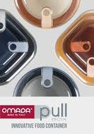 Set 3 cutii alimentare pătrate 12x12x7,2 cm - 16x16x8,7 cm - 19,5x19,5x10,5 cm (0,425 L-1 L-2 L) - PULL BOX [12]