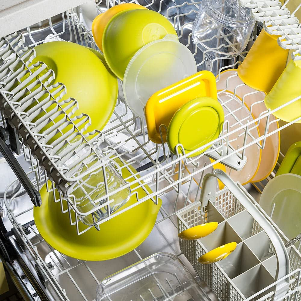 Set 4 pahare (cutie) culori asortate (portocaliu-galben-fucsia-verde)  - SanaLiving [17]