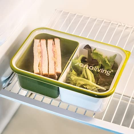 Set cutie de prânz MAN cu toartă şi tacâmuri 26x17,5x15,5 cm (1L+2L) - SanaLiving [8]