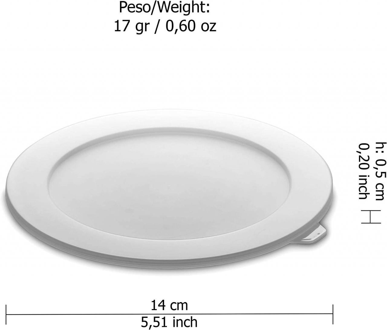 Set de 3 Boluri cu capac 3,5L+1,7L+0,5L - SanaLiving [8]