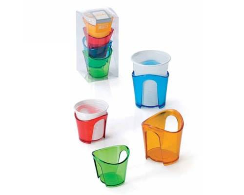 Set de 4 suporturi pentru pahare mari de hartie - WLK [5]