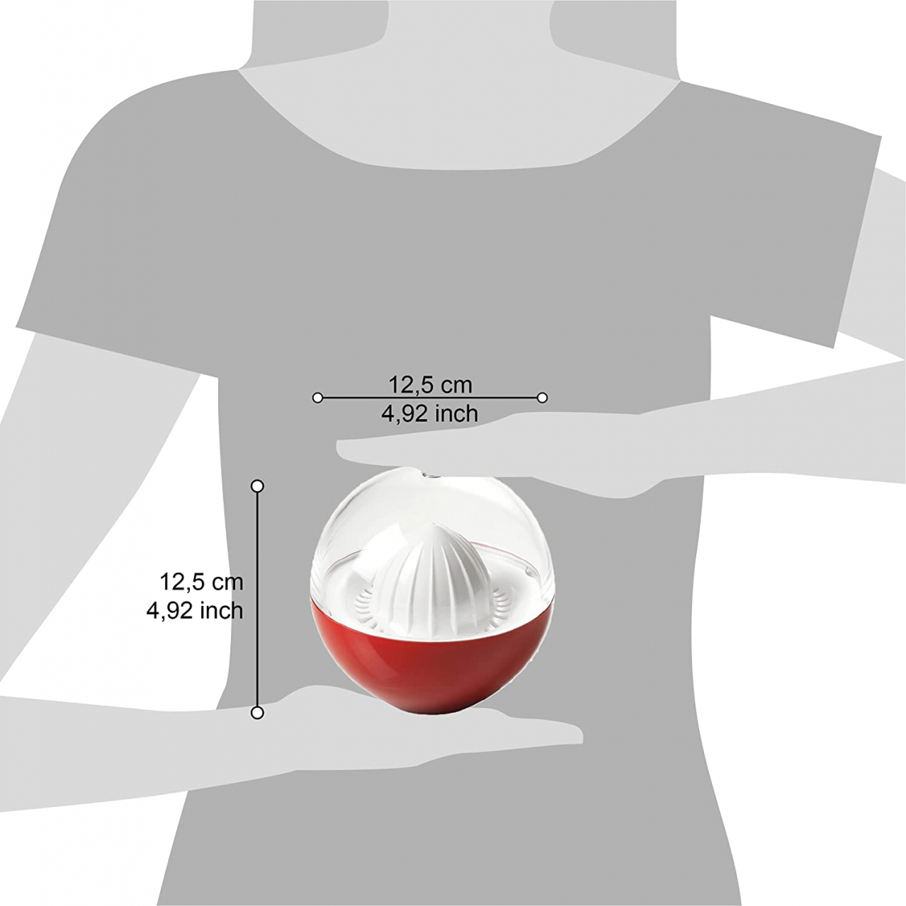 Storcător manual de citrice  3 piese - MOVIDA [2]