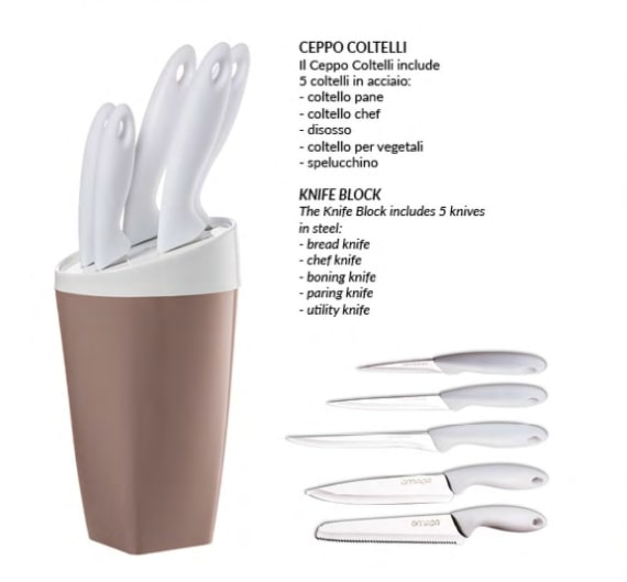 Suport cu 5 cutite - Eat Pop [3]