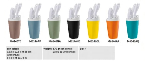 Suport cu 5 cutite - Eat Pop [2]