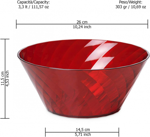 Bol d.26 cm - DIAMOND [1]