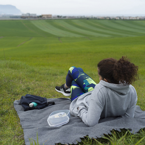 Cutie alimentara patrata 19,5x19,5x6,7 cm  (1 L) - PULL BOX [15]