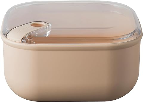 Cutie alimentara patrata - Cutie alimentara patrata mare cu grătar 19,5x19,5x10,5 cm/2 L - PULL BOX