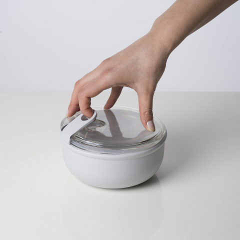 Cutie alimentara rotunda mare 20,5x20,5x10 cm (1,8 L) - PULL BOX [6]