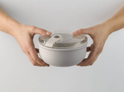 Cutie alimentara rotunda mare 20,5x20,5x10 cm (1,8 L) - PULL BOX [8]