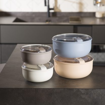 Cutie alimentara rotunda medie 15,7x15,7x8,2 cm (0,75 L) - PULL BOX [26]