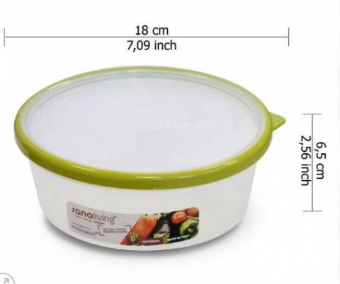 Cutie de Conservare d.18x6,5 cm/1L - SanaLiving [1]