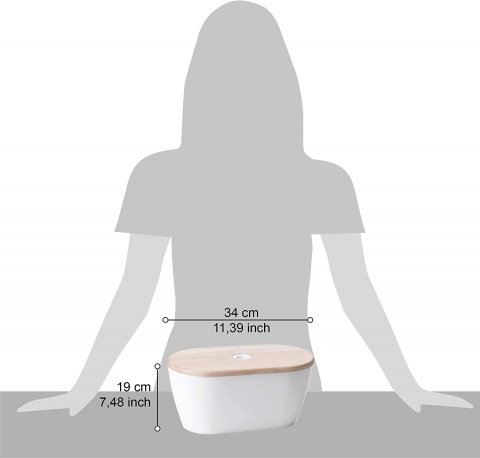 Cutie de paine 34x19x17 cm - Woody [4]