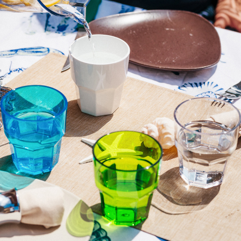 Pahar octogonal 0.30 L - WLK [6]