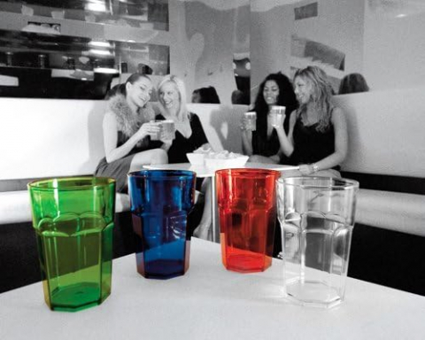 Pahar octogonal 0.40 L - WLK [6]