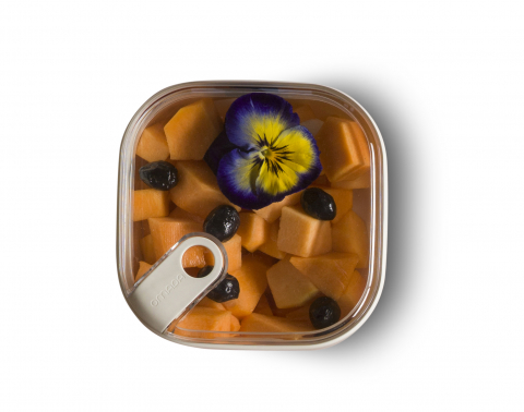 PULL BOX Cutie alim patrata mica 12x12x7,2 cm 0,425 L - PULL BOX [2]