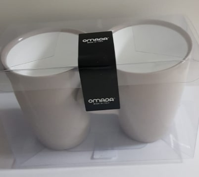 Set 2 cani 11,8x8,5xH11 cm  30cl fiecare - Eat Pop [1]