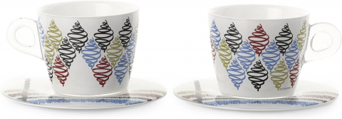 PlexArt - Set 2 cani cu farfurioara - PLEXART