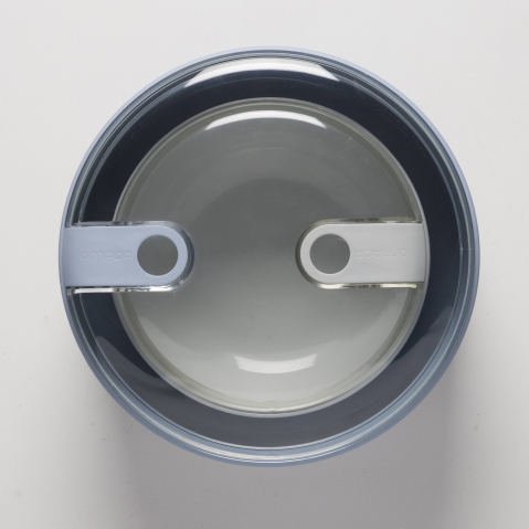 Set 2 cutii rotunde 15,7x15,7x8,2 cm - 20,5x20,5x10 cm (0,75 L-1,8 L) - PULL BOX [1]