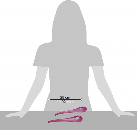 Set 2 linguri de salată 27x7x2,5 cm SanaLiving [2]