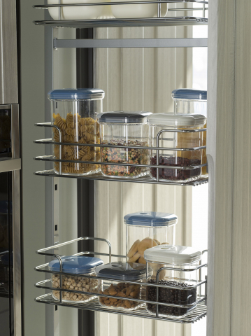 Set 3 cutii inalte patrate 11,7x11x9,5 cm -11,7x11,7x14,6 cm -1,7x11,7x19,8 cm (05 L-1L- 1,5 L) - PULL BOX [4]