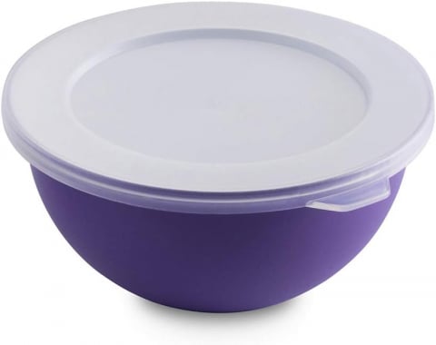 Set 4 boluri cu capac d.13 cm - culori asortate (portocaliu-fucsia-galben-verde) - SanaLiving [6]