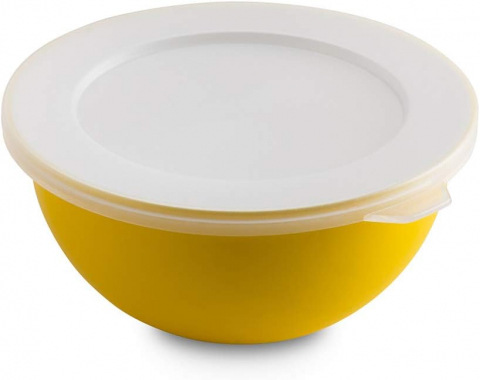 Set 4 boluri cu capac d.13 cm - culori asortate (portocaliu-fucsia-galben-verde) - SanaLiving [9]