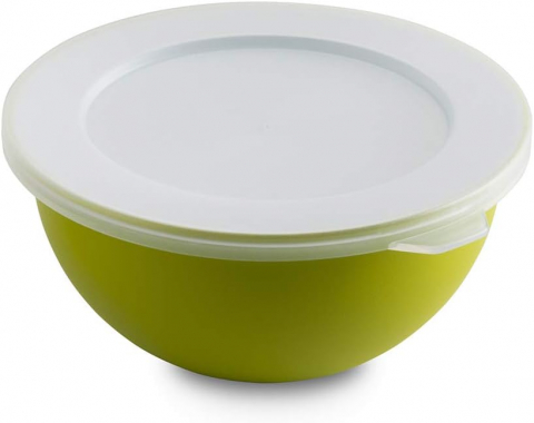 Set 4 boluri cu capac d.13 cm - culori asortate (portocaliu-fucsia-galben-verde) - SanaLiving [8]