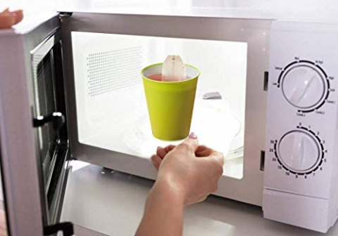 Set 4 pahare (cutie) culori asortate (portocaliu-galben-fucsia-verde)  - SanaLiving [15]