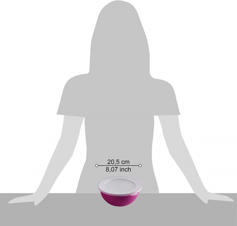 Set de 3 Boluri cu capac 3,5L+1,7L+0,5L - SanaLiving [5]