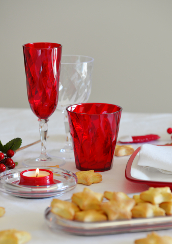 Set de 4 pahare ø8,5xh9,5 cm  35cl - DIAMOND [3]