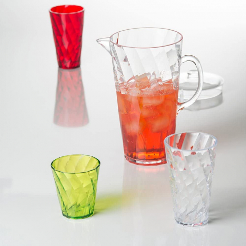 Set de 4 pahare ø8,5xh9,5 cm  35cl - DIAMOND [4]