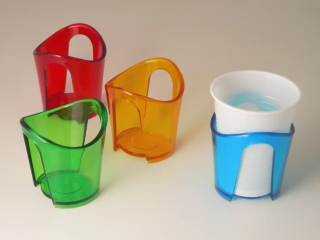 Set de 4 suporturi pentru pahare mari de hartie - WLK [2]