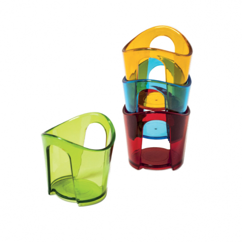 Welcome - Set de 4 suporturi pentru pahare mari de hartie - WLK