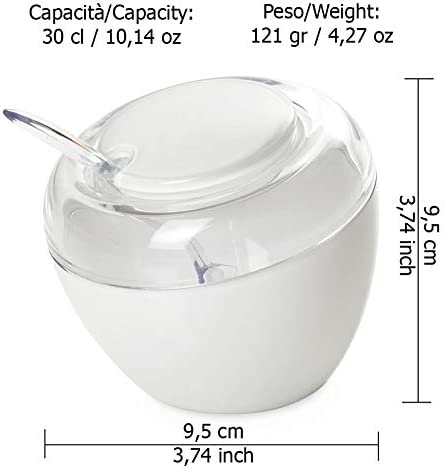 Zaharnita cu lingurita  d9,5x9,5 cm  30cl - Eat Pop [1]