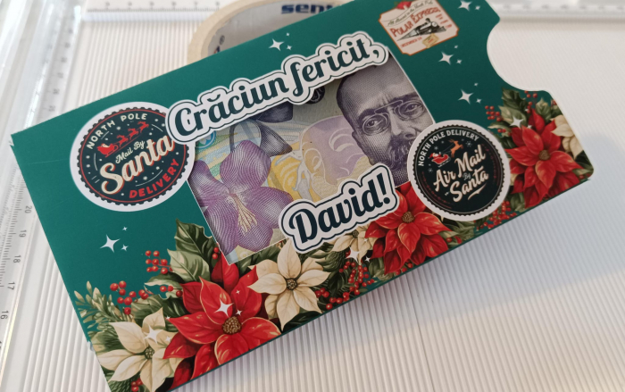Plic Crăciun cu Design Tematic Personalizat cu Numele Tău [2]