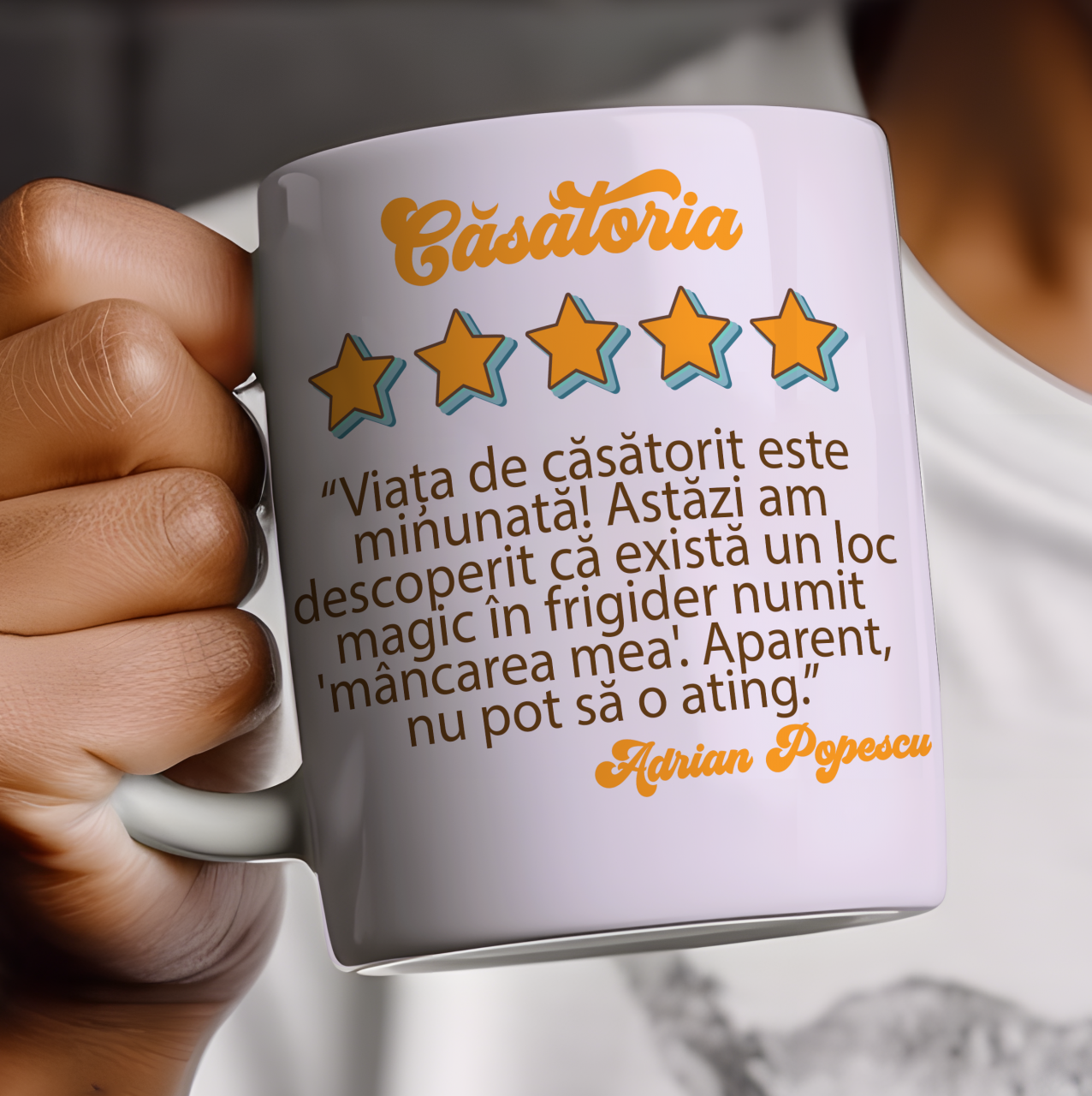Set de două căni pentru soț și soție Valentines Day [2]