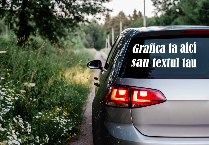 Sticker auto personalizat [4]
