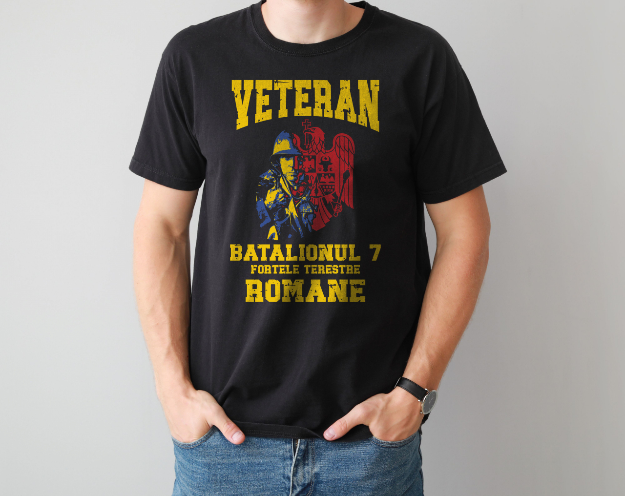 Tricou personalizat VETERAN [2]