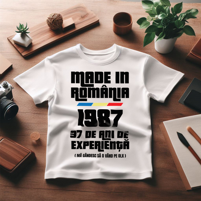 Tricou personalizat zi de naștere Made in România [2]