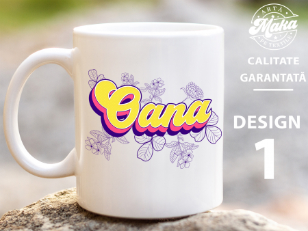 Cană personalizată cu numele tău