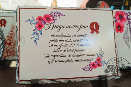 piatră din ardezie personalizată [2]