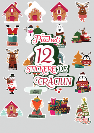 Set de 36 de stickere de Crăciun [2]