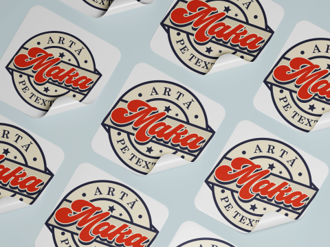 Sticker personalizat - Stickere personalizate